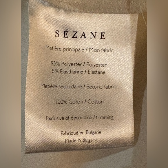 NWOT Sezane Claudia Lace Blouse - Picture 7 of 9